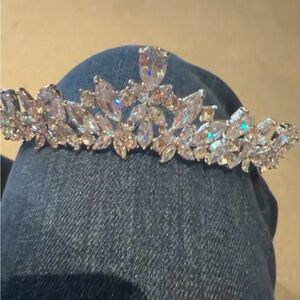 Elegant Silver Tiara